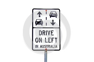 Australian traffic sign