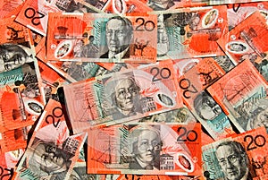 Australian Twenty Dollar Notes