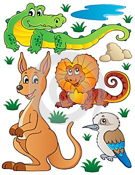 Australian wildlife fauna set 2