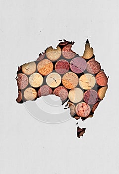 Australian wine concept