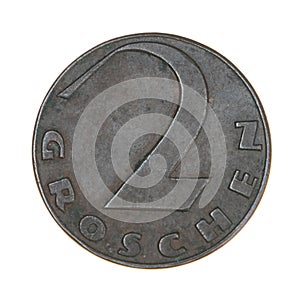 Austria Austran Republic Groschen Coin Dated 1929