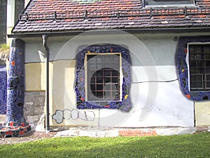 Austria Church of St. Barbara BÃ¤rnbach Hundertwasser Manfred Fuchsbichler Religious Architecture Design Smiley Faces Building