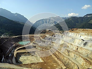 Austria, Erzberg Mountain, Mining Industry