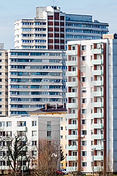 Austria, linz, residential buildings