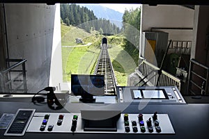 Austria, National Park Kalkalpen, funicular