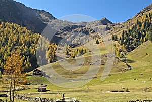 Austria, Osttirol, Villgraten Valley