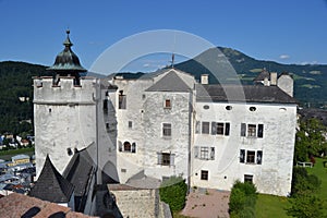 Austria, Salzburg, house in the mountain, Alps, architecture, installation, city, comfortable, tourism, Mozart