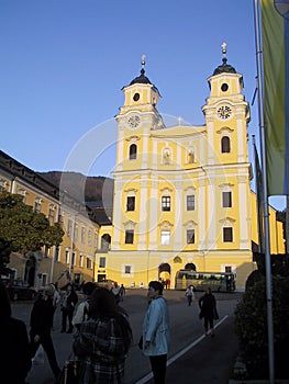 Austria Salzburg Sound of Music Tour Movie Shooting Location Backdrop Nature Background Film Scene General Mansion Edelweiss Plant photo