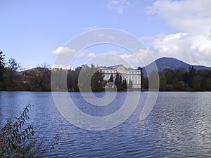 Austria Salzburg Sound of Music Tour Movie Shooting Location Backdrop Nature Background Film Scene General Mansion Edelweiss Plant photo