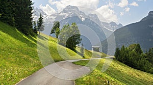 Austria Summer Mountain Landscape