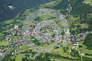 Austria, Tyrol, Fliess Village