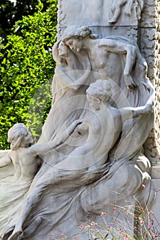 Austria, vienna, johann strauss monument