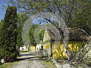 Austria, rural village in Springtime,