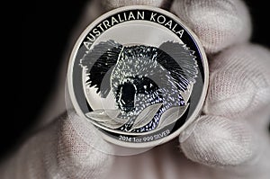 Austrialian Koala Silver Coin