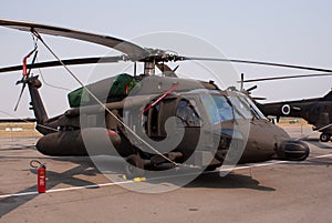 Austrian Blackhawk helicopter