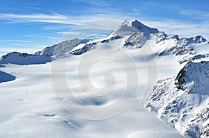 Austrian highest mountain Wildspitze 3776m. photo