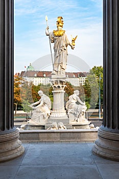 Austrian houses of Parliament in Vienna