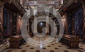 Austrian National Library in Vienna, Austria