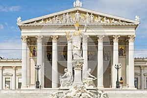 Österreichisch gebäude wien österreich 