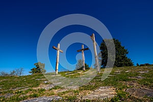 Austrian Sculptures Park - Painting to Hammer a Nail in