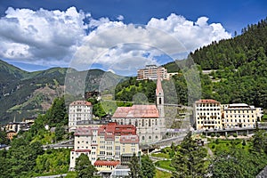 Austrian ski and spa resort Bad Gastein landscape