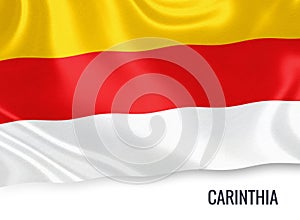 Austrian state Carinthia flag.