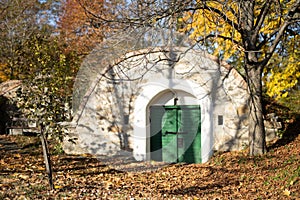 Austrian wine cellar