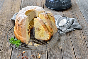 Austrian yeast ring cake