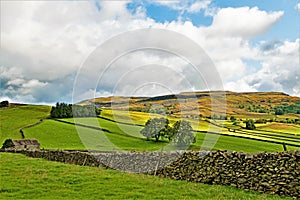 Austwick meadow path to the Norber Erratics 2, Yorkshire Dales, England