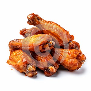 Authentic Bbq Hot Wings: Multilayered, Colorized, And Delicious