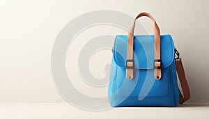 Authentic Blue School Bag In Light