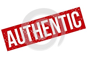 Authentic Grunge Rubber Stamp On White Background