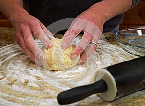 Making pie crust