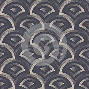 Authentic Japanese Seamless Pattern Vector Elegant Oriental Abstract Background