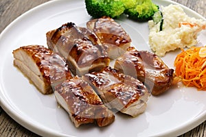 Authentic Japanese teriyaki chicken.