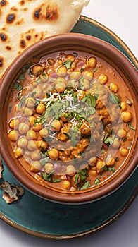 Authentic Punjabi Chana Masala, a flavorful North Indian chickpea curry.