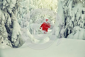 Authentic Santa Claus in Lapland.