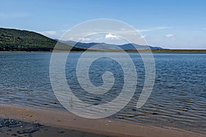 Authentic shore at Rabisha lake near by Magura cave