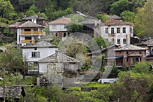 Authentic Village of Kosovo with nineteenth century houses, Bulgaria