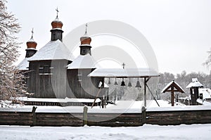 Authentic wooden church