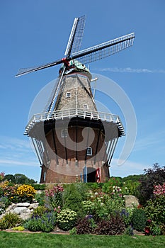 Authentic working windmill