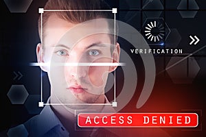 Authentication and access denied concept