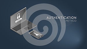 Authentication smartphone concept