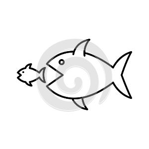 Authority misuse Vector Icon which can easily modify or edit