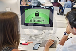 Authorized Access Opened Pass Authority Concept