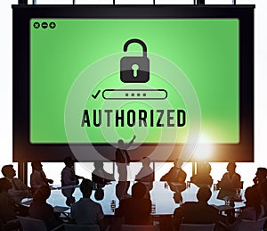 Authorized Access Opened Pass Authority Concept