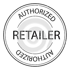 Authorized retailer stamp