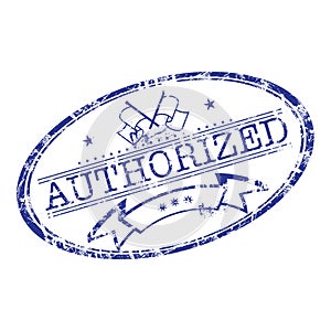 Authorized stamp