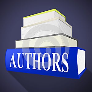 Authors Books Shows Writer Fiction And Fables