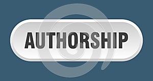 authorship button. rounded sign on white background